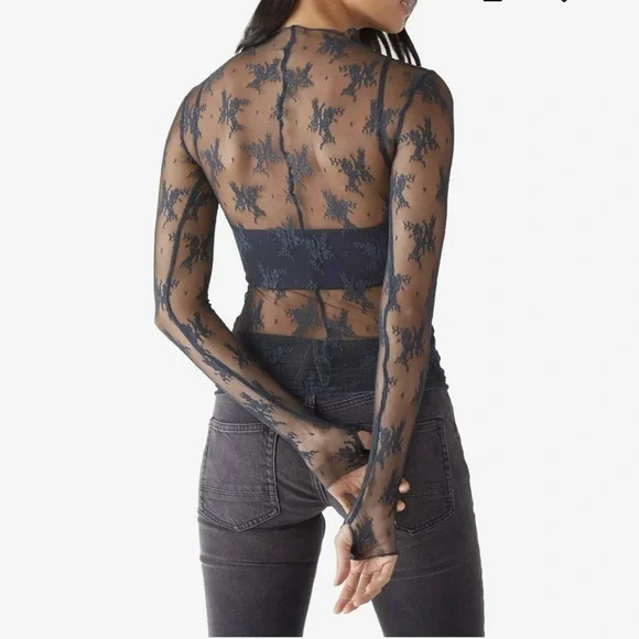 ⚜️Free People Lady Lux Layering Top Small - Picture 6 of 10